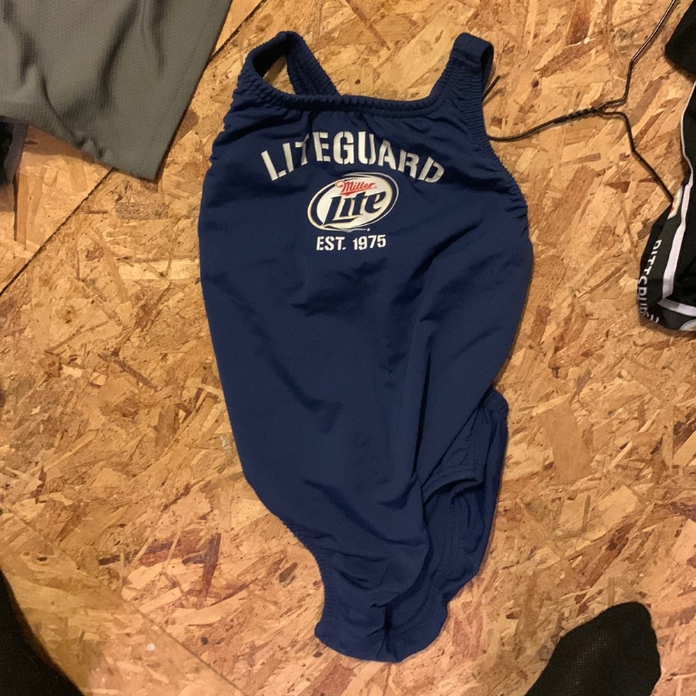 Miller lite swim suit